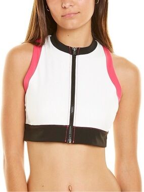 SOLID & STRIPED SPORT Trek High Neck Bra Size Small